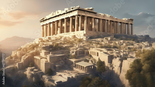 Parthenon - Athens, Greece - Greek antiquities