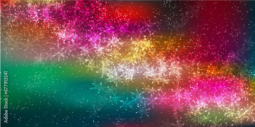 クリスマス　雪　冬　風景　背景