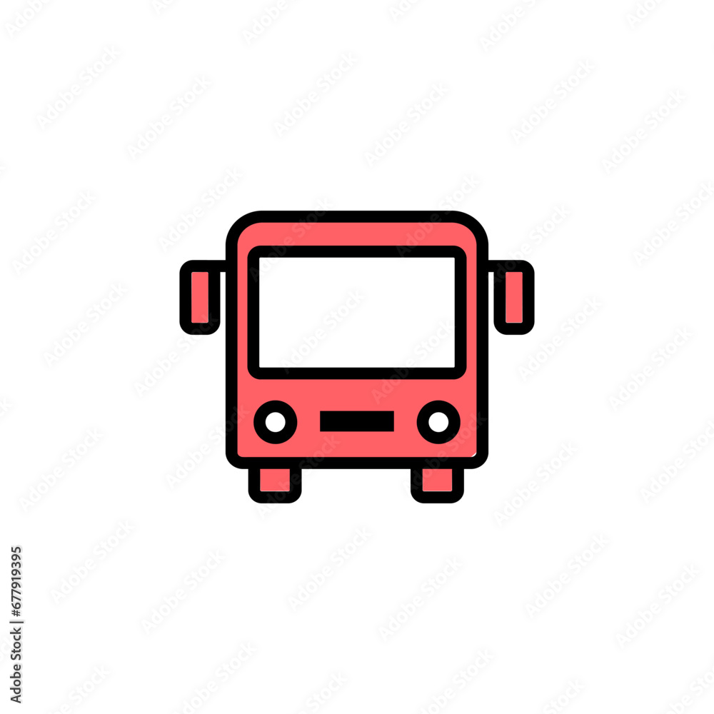 Bus icon set illustration. bus sign and symbol. transport symbol Bus icon set illustration. bus sign and symbol. transport symbol