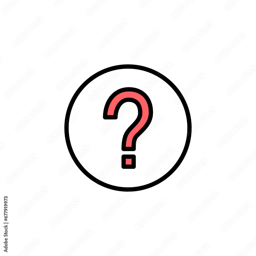 Question icon set illustration. question mark sign and symbol Question icon set illustration. question mark sign and symbol