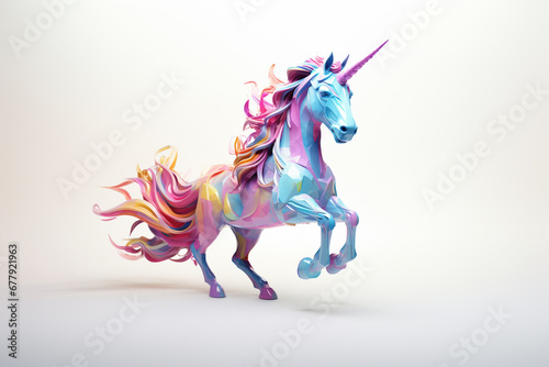 colorful unicorn © RJ.RJ. Wave