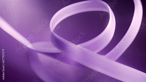 ribbon soft purples whites billows gently, evoking serene harmonious energy Libra. graceful movements symbolize balance harmony, reflecting diplomatic fairminded nature this zodiac photo