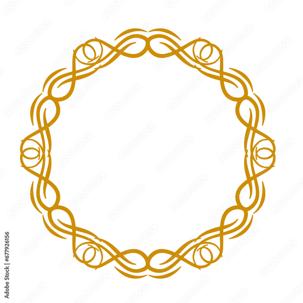 Round Border Frame Mandala Round Ornate vector Round Border Frame Mandala Round Ornate vector