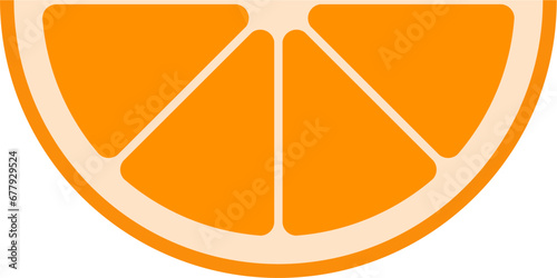 Illustration images of orange and lemon fruit