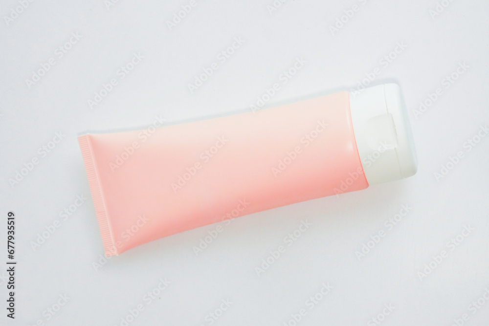 Skincare Cosmetic tube bottle mockup cream and serum Skincare Cosmetic tube bottle mockup cream and serum