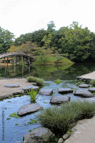 晩夏の栗林公園