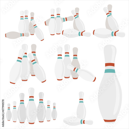 set of bowling