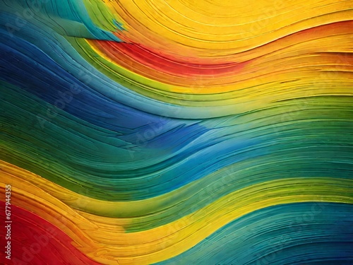 abstract rainbow background generative ai