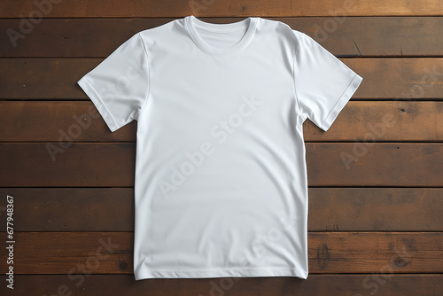 White T-shirt Mockup Template
