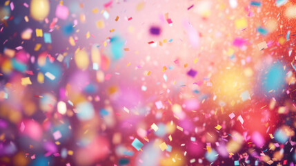 Colorful confetti