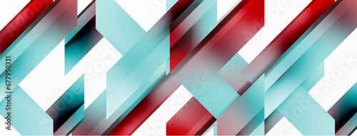 Dynamic minimalist abstraction with play of straight gradient lines. Interplay of colors and precise alignment creates an ever-moving tapestry, offering both simplicity and visual allure