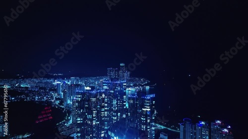 Wallpaper Mural 부산 드론 야경 Torontodigital.ca