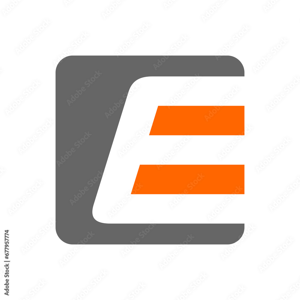 Obraz premium Simple and attractive abstract logo