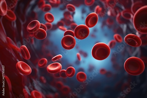 Wallpaper Mural Hemoglobin Red Blood Cells, Blood Flow - Unlock the secrets of the bloodstream! Explore what hemoglobin is and how red blood cells regulate the flow of blood.

Generative AI Torontodigital.ca