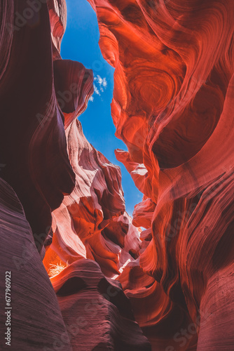 Antelope Canyon slot In the American Southwest