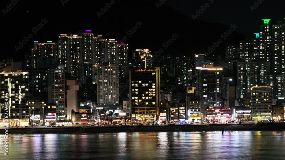 광안리 야경 드론