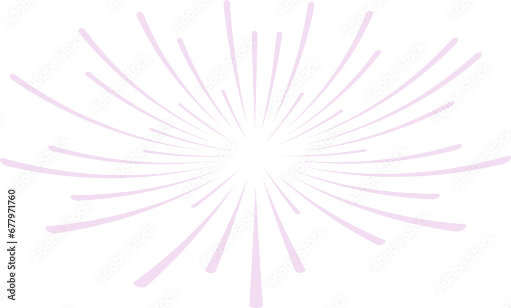Fototapeta premium violet fireworks burst