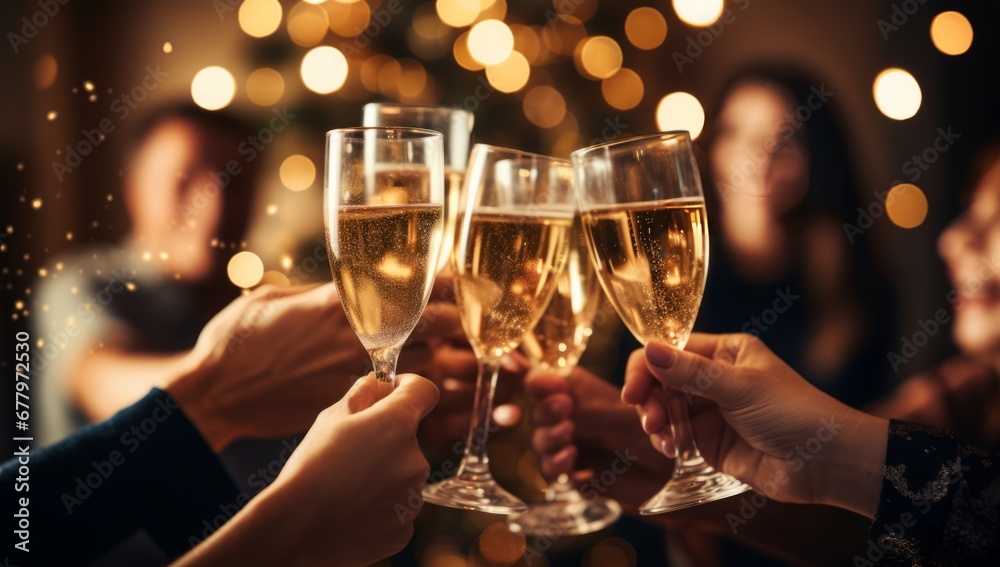 toast with champagne toast with champagne