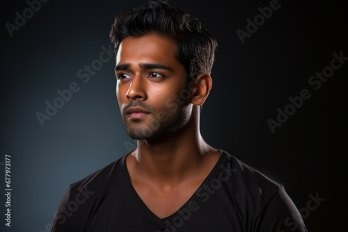 handsome indian nationality man model portraits