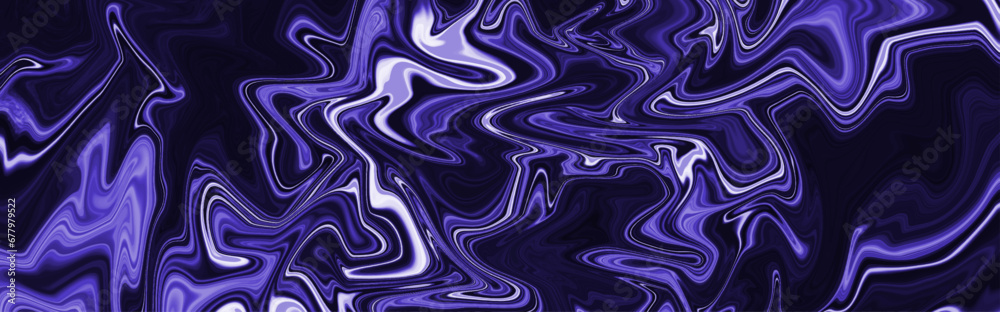 Obraz premium Purple creative abstract hand-painted luxurious fluid liquid marble background vector. Close-up of acrylic painting on canvas with brush strokes. Abstract fluid acrylic painting. 