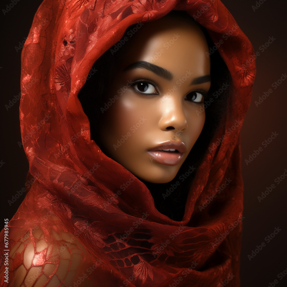 Naklejka premium Beauty, AI