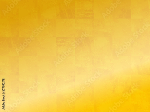 市松模様の金箔