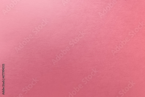 Cheerful lemonade pink tone color paint on kraft environmental friendly cardboard box blank paper texture background with space minimal style photo