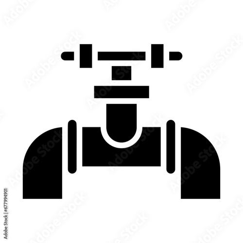 Piping, ductwork, conduit system, transport system, conveyance icon and easy to edit.