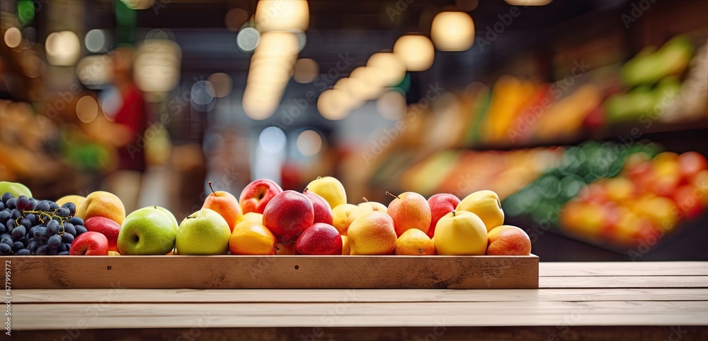 Harvest medley. Colorful array of fresh organic fruits. Nature bounty. Vibrant mix of ripe fruits for health. Farmers market delight. Nutrient packed fruit selection