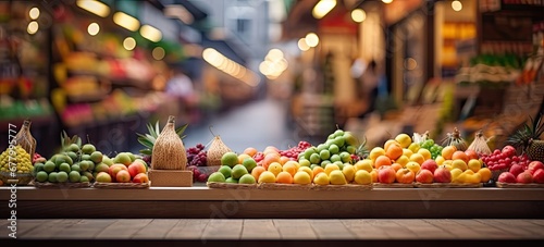 Harvest medley. Colorful array of fresh organic fruits. Nature bounty. Vibrant mix of ripe fruits for health. Farmers market delight. Nutrient packed fruit selection