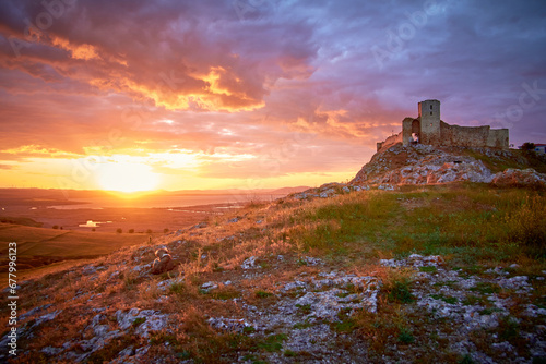 the medieval fortress of Enisala photo