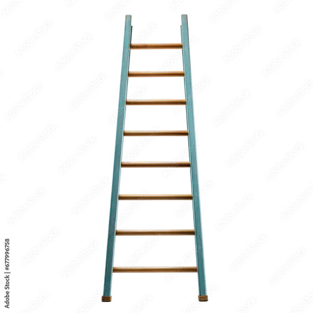 Ladder isolated on transparent background,transparency 