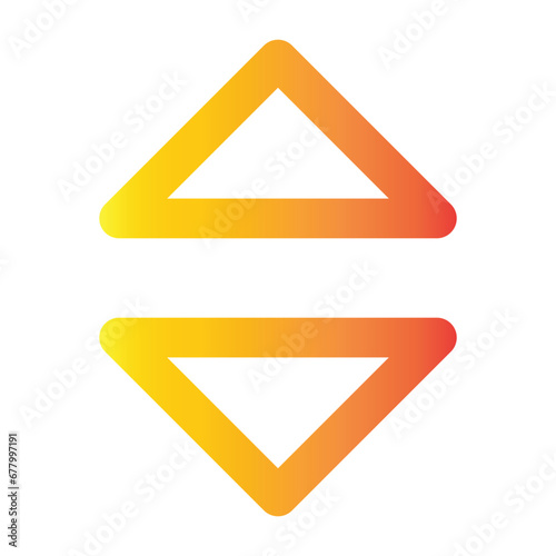 scroll caret icon