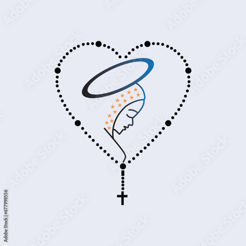 Free vector Simple illustration theme design to commemorate virgen de guadalupe.