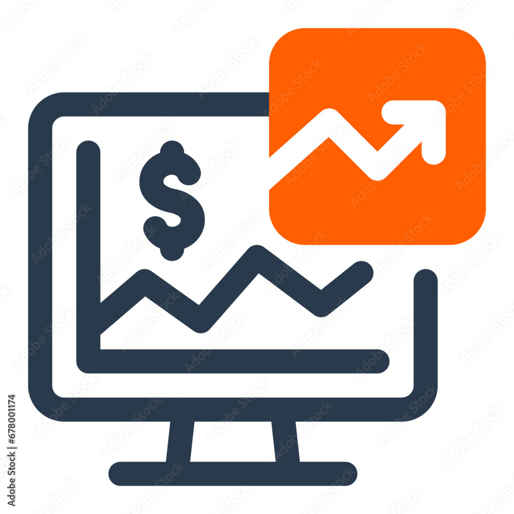 Equitable Equity Market Performance Icon Equitable Equity Market Performance Icon