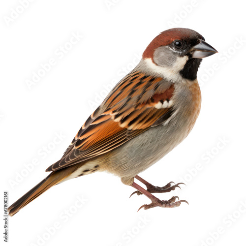 House sparrow,sparrow bird isolated on transparent background,transparency 