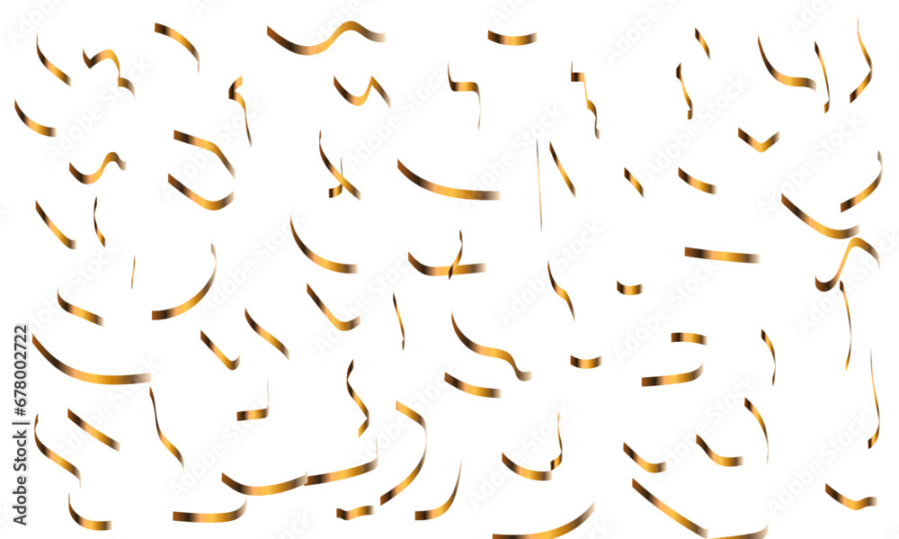 Abstract golden confetti falling down bokeh glitter on transparent background. Design for holyday and celebration background. Abstract golden confetti falling down bokeh glitter on transparent background. Design for holyday and celebration background.