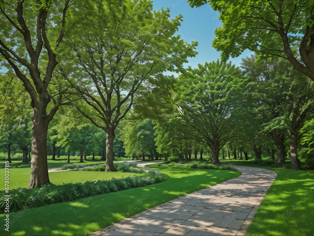 path in park