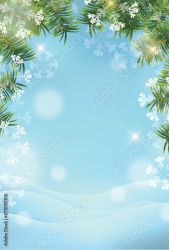 クリスマス 雪 風景 冬 背景
