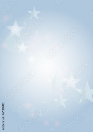 Vector Magical Glowing Background with Silver and Purple Falling Stars on Grey. Sparkle Star Sky Cover and Card Design. Glittery Confetti Frame. Christmas and New Year Poster. Cosmic Bokeh Light.