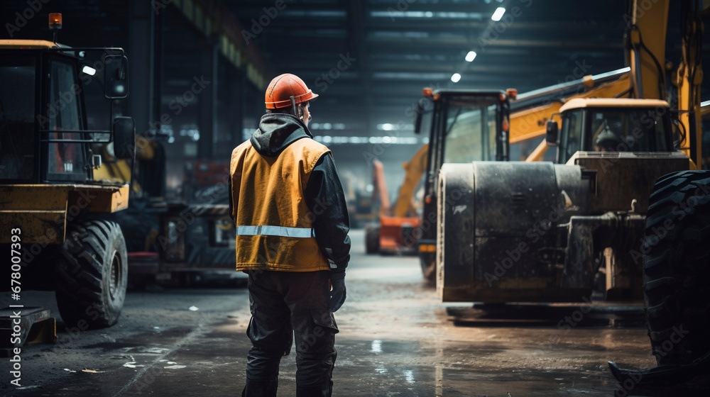 Safety Patrol: Hardhat Worker Keeping a Close Eye on Heavy Machinery, Generative AI Safety Patrol: Hardhat Worker Keeping a Close Eye on Heavy Machinery, Generative AI