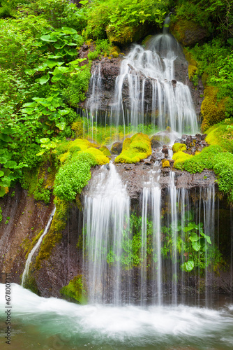 Doryu waterfall, Japan,Yamanashi Prefecture,Hokuto, Yamanashi June 2015 photo