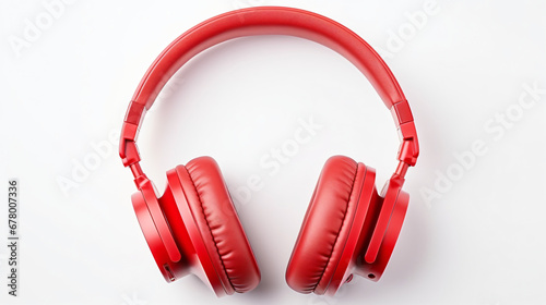 Red headphone