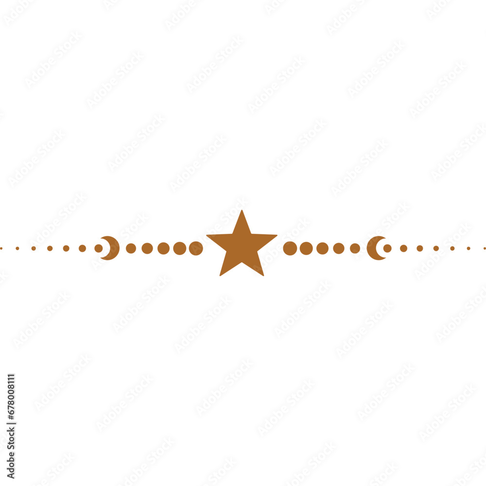 Obraz premium Sun And Moon Divider 