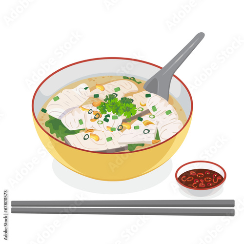 clear fish soup