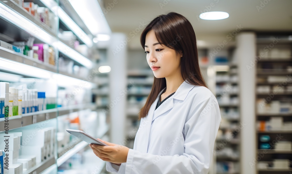 Asian pharmacist,Generative AI