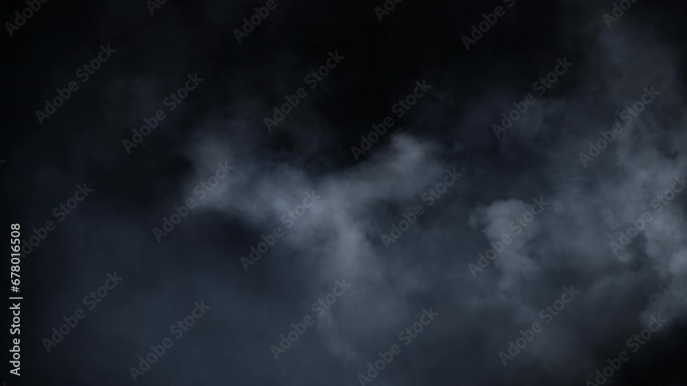 Immersive mesmerising magic horror-show spooky Halloween smoke cloud VFX insert element in 4k slow-motion. Layered VFX fog. 4K slow-motion atmosphere haze, VFX mist, cloud smoke, Fog and cloud chamber