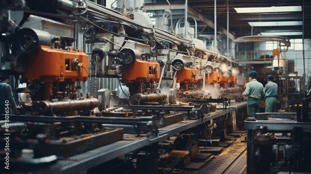 Robo Revolutionaries: Automated Machines Redefining Industry, Generative AI Robo Revolutionaries: Automated Machines Redefining Industry, Generative AI