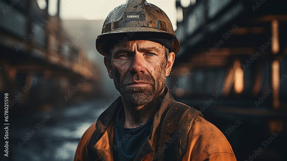 Digging Deeper: Portraits of Ore Extractors, Generative AI Digging Deeper: Portraits of Ore Extractors, Generative AI