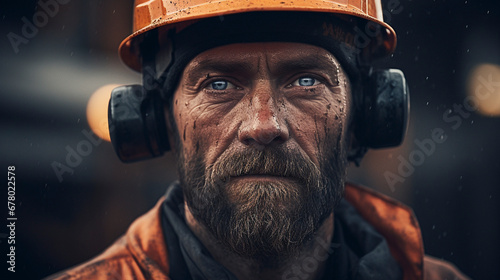 Hard Hat Chronicles: Portraits of Gritty Mineworkers, Generative AI